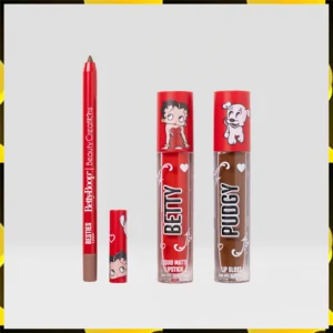 SET LIP TRIO "BESITOS" BETTY BOOP - BEAUTY CREATIONS