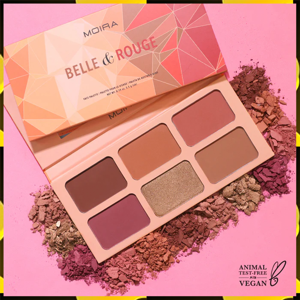 PALETA DE RUBORES BELLE & ROUGE - MOIRA