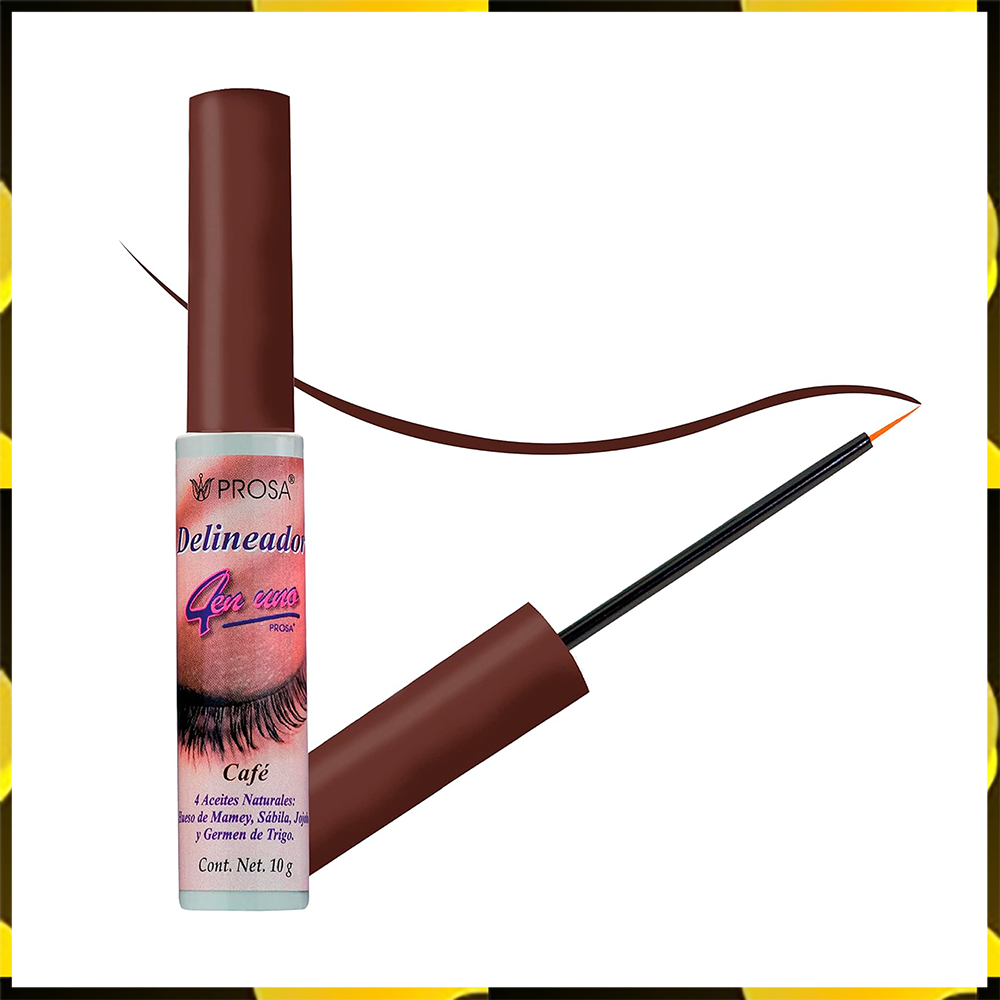 DELINEADOR LÍQUIDO CAFÉ - PROSA - Imagen 2