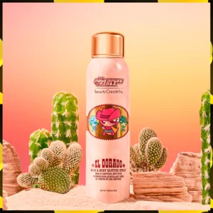 SPRAY GLITTER HAIR AND BODY CHICAS SUPERPODEROSAS - BEAUTY CREATIONS