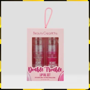 SET LIP OIL "DOUBLE TROUBLE" - BEAUTY CREATIONS