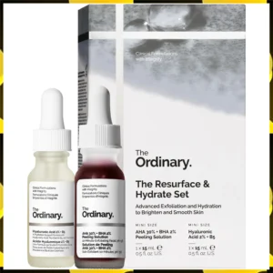 MINI SET DE EXFOLIACION AHA E HIDRATACION BHA - THE ORDINARY