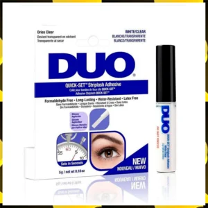 PEGAMENTO TRANSPARENTE DE PESTAÑAS (SECADO RÁPIDO) - DUO