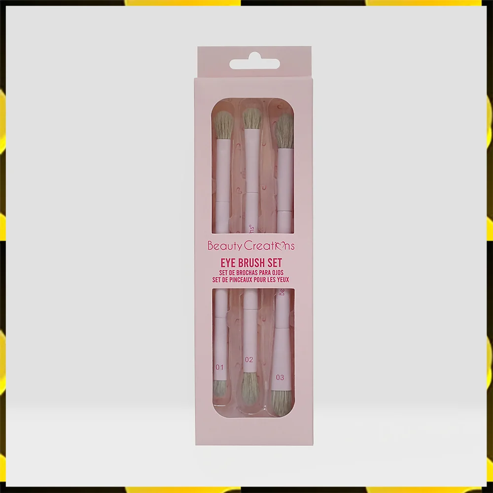 BROCHAS SET X3 DUAL PARA OJOS - BEAUTY CREATIONS - Imagen 2