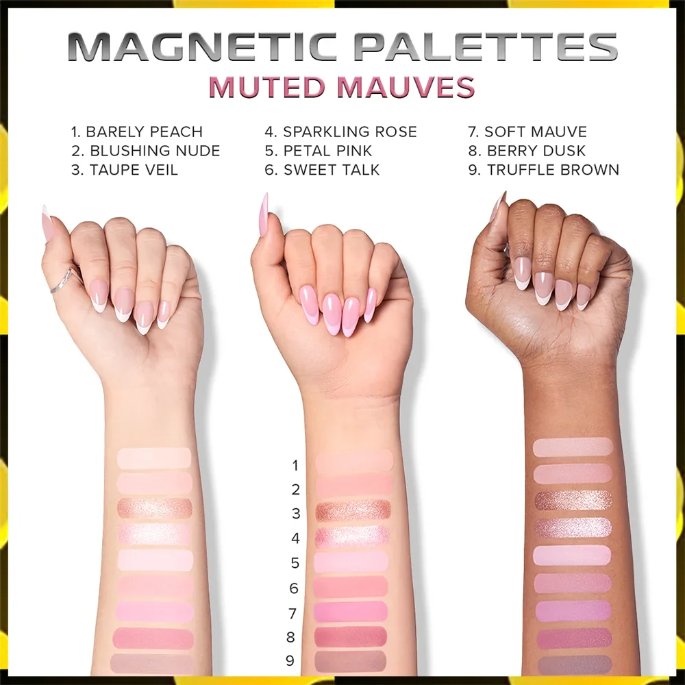 PALETA DE SOMBRAS 9 COLORES - BEAUTY CREATIONS - Imagen 7