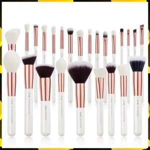 BROCHAS SET X25 #T215 WHITE - ROSE GOLD - JESSUP