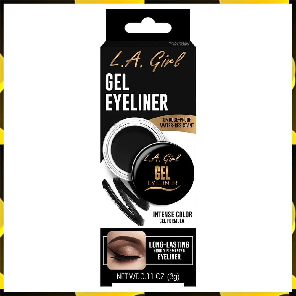 DELINEADOR DE OJOS GEL #GEL731 JET BLACK 3G. - LA GIRL - Imagen 2
