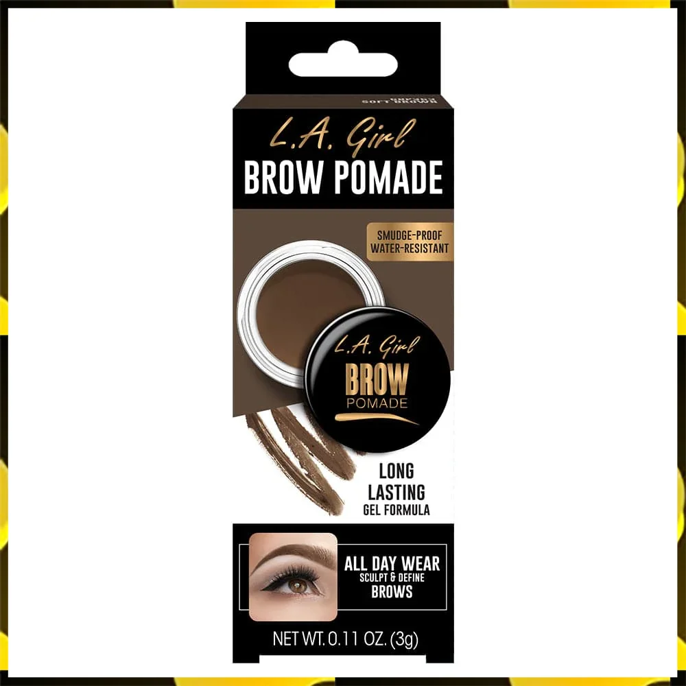 POMADA DE CEJAS BROW POMADE #GBP363 SOFT BROWN - LA GIRL - Imagen 2