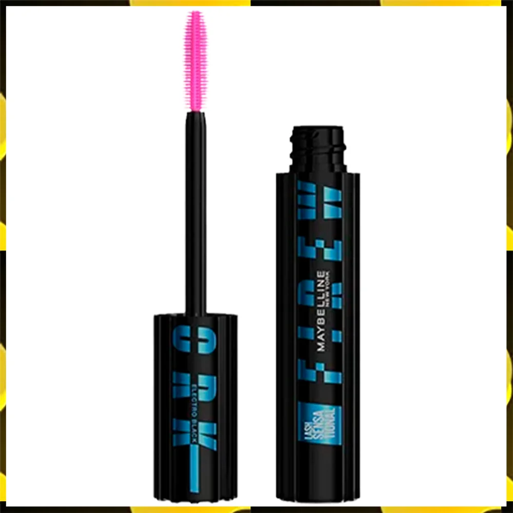 RIMEL LASH SENSATIONAL FIRE WORK WATERPROOF #800 ELECTRO BLACK 8.75 ML. - MAYBELLINE - Imagen 3