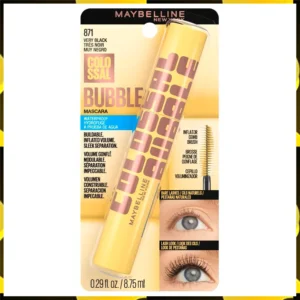 RIMEL COLOSSAL BUBBLE WATERPROOF #871 MUY NEGRO 8.75 ML. - MAYBELLINE