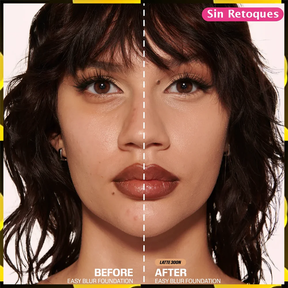 BASE EASY BLUR #LATTE 300N CON NIACINAMIDA 30 ML. - HUDABEAUTY - Imagen 2