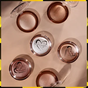 ILUMINADOR EN POLVO COMPACTO FLAWLESS STAY SHIMMER VEIL - BEAUTY CREATIONS