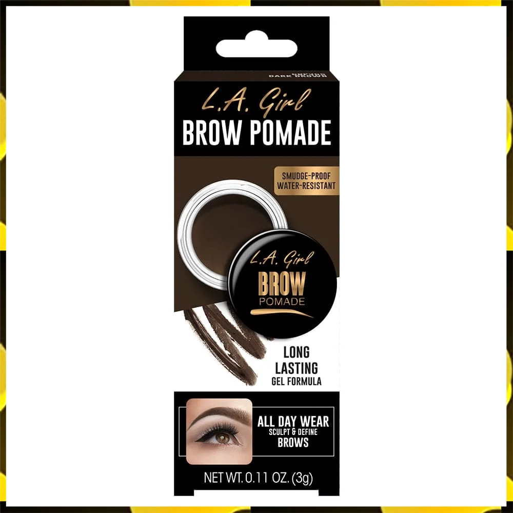 POMADA DE CEJAS BROW POMADE #GBP365 DARK BROWN – LA GIRL - Imagen 2