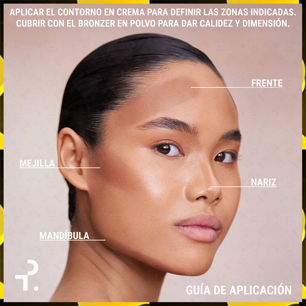 PALETA DE CONTORNO Y BRONZER DUO - PATRICK TA - Imagen 3