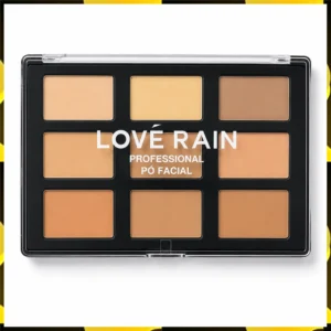 PALETA DE POLVOS Y CONTORNOS #LR9130 PROFESIONAL PÓ FACIAL - LOVÉ RAIN