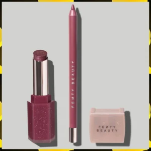 SET DUO DELINEADOR RIRI + GLOSS RIRI + TAJADOR DUO LIPZ LIKE RIRI - FENTY BEAUTY
