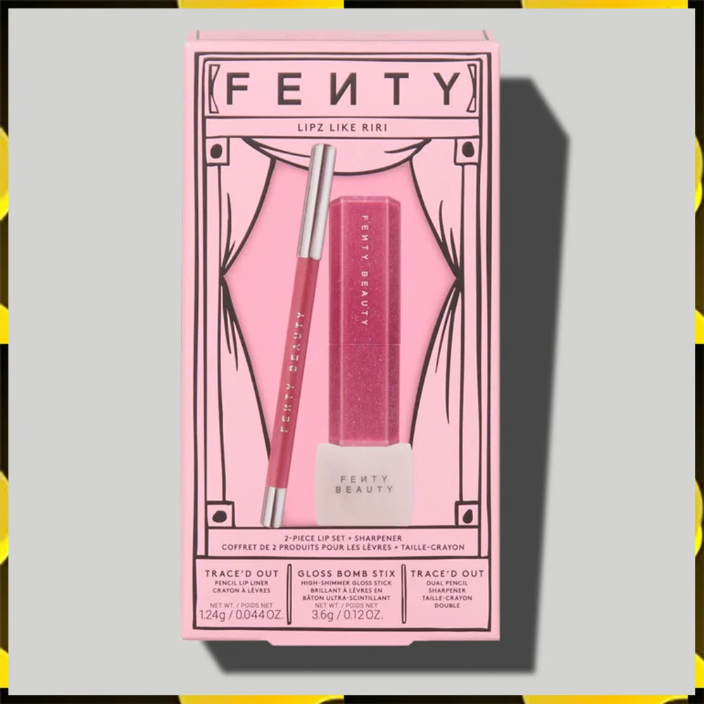 SET DUO DELINEADOR RIRI + GLOSS RIRI + TAJADOR DUO LIPZ LIKE RIRI - FENTY BEAUTY - Imagen 2